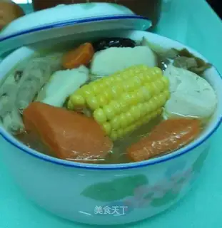 carrot and yam bone soup