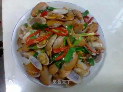 Spicy fried shells