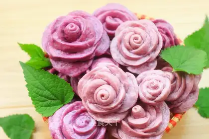 Purple Rose Mantou