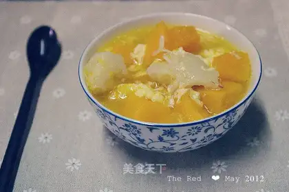 Pumpkin egg flower dough pimples