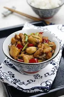 Frog with pickled pepper