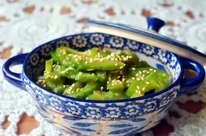 Sesame oil and bitter gourd