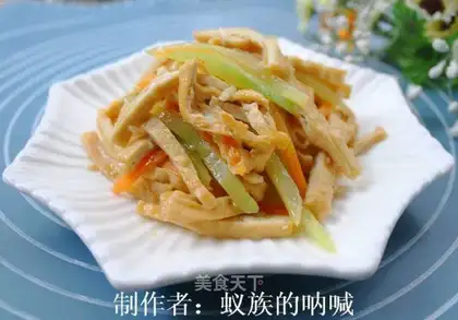 stir-fried three shredded vegetables