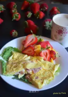 ham and cheese omelet