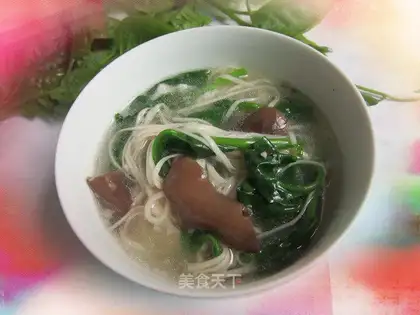 Light vegetable noodles