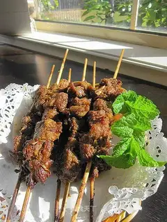 Roasted cumin mutton kebabs