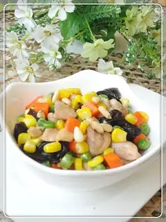 stir-fried peas