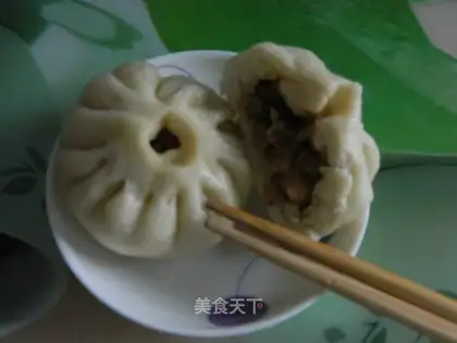 Home-made small meat buns