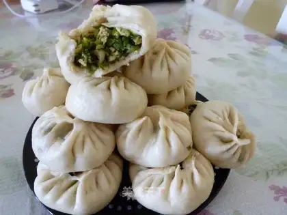 Fennel steamed buns