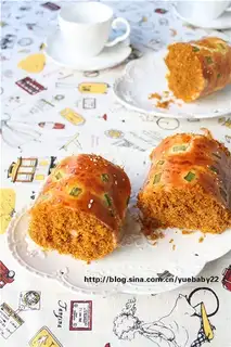 meat floss bread