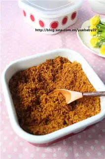 Family simple version of meat floss