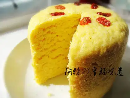 Milk flavor corn cake