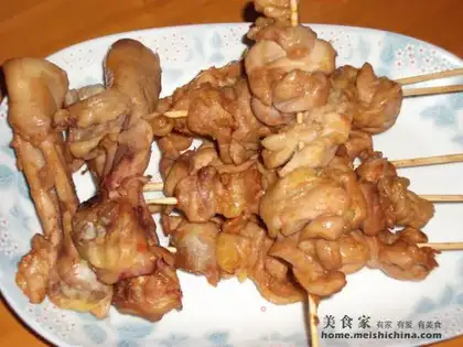chicken skewers