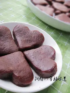 red bean cake