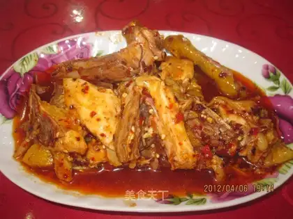 saliva chicken