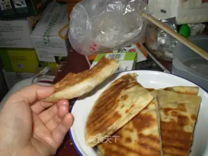 Salt and pepper sesame onion pancake