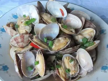 roasted clam in soy sauce