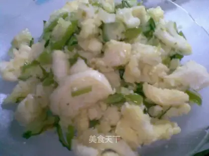 stir-fried steamed buns