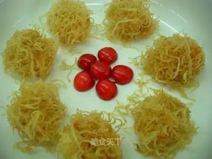 Golden shrimp balls