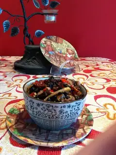 stir-fried shredded pork with black bean sauce