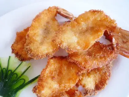 fried shrimp steak