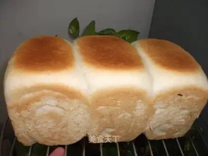 Rice porridge toast