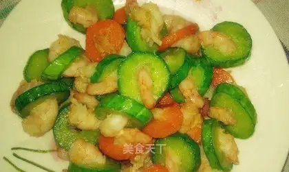 Jadeite shrimp