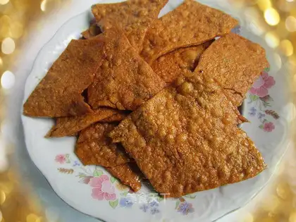 fried sweet potato slices