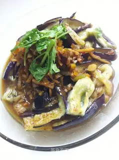 Fried eggplant
