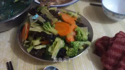 stir-fried broccoli