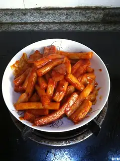 spicy fried rice cakes