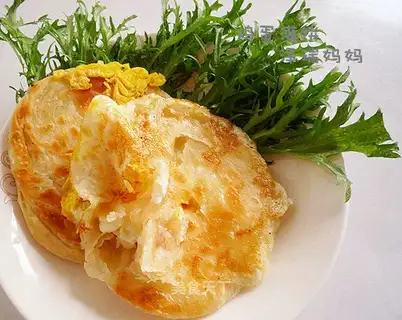 egg filling cake