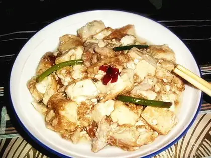 braised tofu