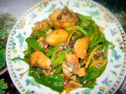 Home-cooked fish