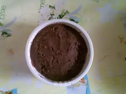 red bean paste