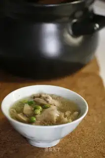 Stewed mushroom and yam