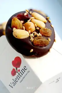 Decorative chocolate cookies