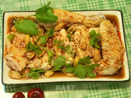 Spicy saliva chicken