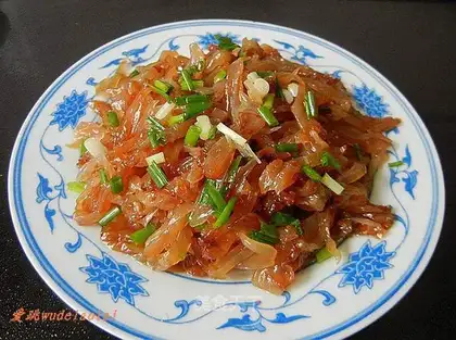 Salad jellyfish head