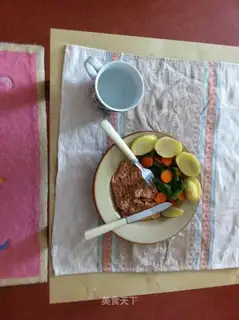 Pan-fried salmon