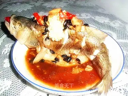 Steamed sand perch