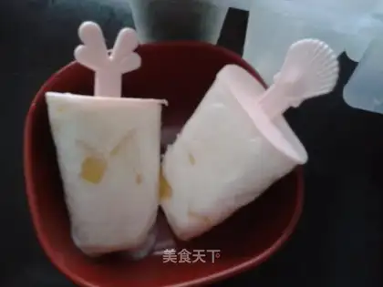 Yogurt Mango Popsicle