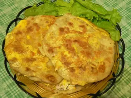 egg filling cake