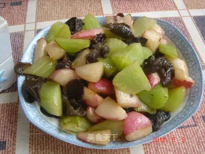 vegetarian three delicacies