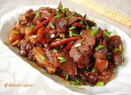 Spicy cumin mutton