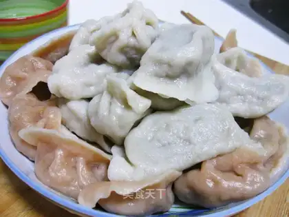 Chinese cabbage dumplings