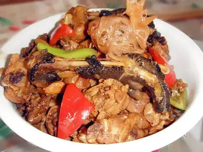 Chen's dried fried chicken