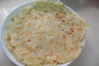 gourd shredded pancakes
