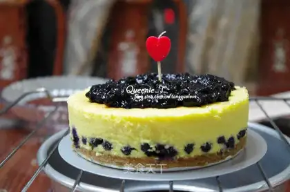 Blueberry cheesecake