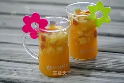 Orange apple tea